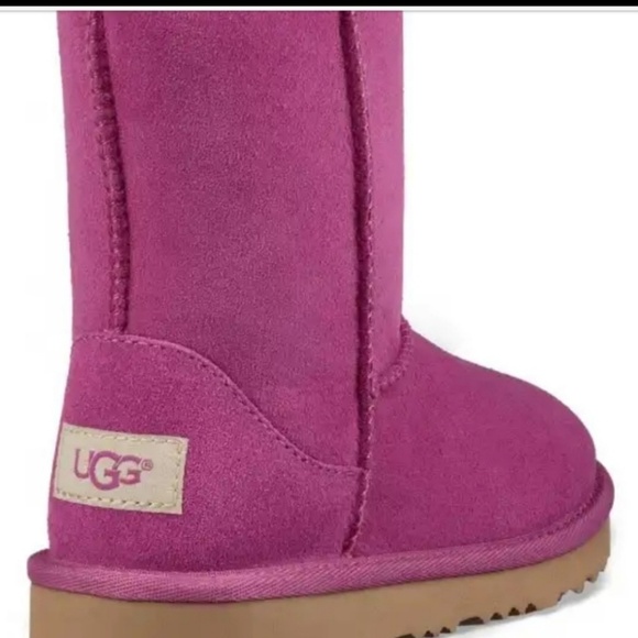 UGG K Classic II 1017703K MTRS Magenta Rose Boot - Picture 3 of 8